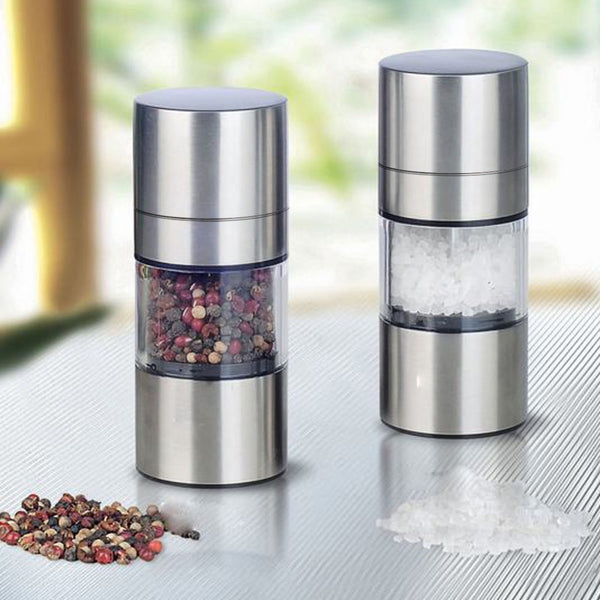 Manual Pepper Mill Stainless Steel Salt Grinder Muller kitchen accessories Kitchen Tool