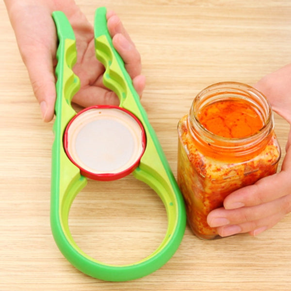 Opener 4 In 1 Handy Screw Cap Jar Openers Multi Purpose Can Opener Bottle Lid Grip