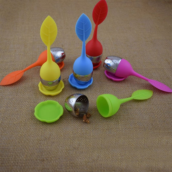 1pc Strawberry Tea Infuser Stainless Steel Tea Ball Leaf Tea Strainer